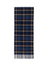 Main View - Click To Enlarge Main View - Click To Enlarge - PIACENZA 1733 - Windowpane Silk Cashmere Scarf