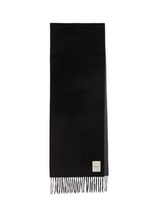 Main View - Click To Enlarge Main View - Click To Enlarge - PIACENZA 1733 - Bicolour Doubleface Silk Cashmere Scarf