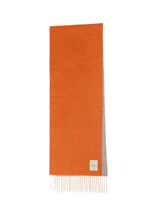 Main View - Click To Enlarge Main View - Click To Enlarge - PIACENZA 1733 - Bicolour Doubleface Silk Cashmere Scarf