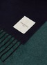 Detail View - Click To Enlarge - PIACENZA 1733 - Bicolour Doubleface Silk Cashmere Scarf