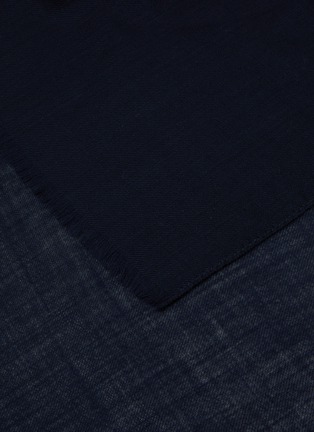 Detail View - Click To Enlarge - PIACENZA 1733 - Fringed Cashmere Scarf