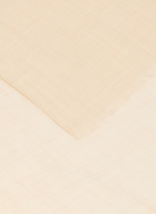 Detail View - Click To Enlarge - PIACENZA 1733 - Solid Chic Cashmere Scarf