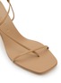 Detail View - Click To Enlarge - STUDIO AMELIA - 70 Cross Front Leather Sandals
