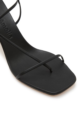 Detail View - Click To Enlarge - STUDIO AMELIA - 70 Cross Front Leather Sandals