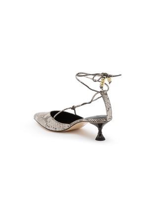  - STUDIO AMELIA - 50 Odessa Leather Mule Pumps