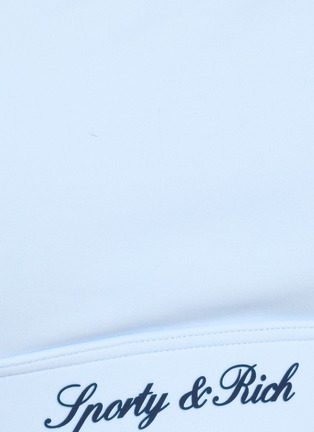  - SPORTY & RICH - Signature Logo Athletic Bra
