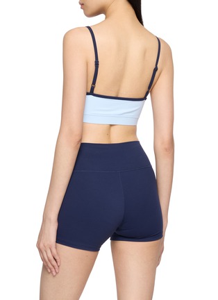 Back View - Click To Enlarge - SPORTY & RICH - Signature Logo Athletic Bra