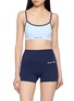 SPORTY & RICH Signature Logo Athletic Bra
