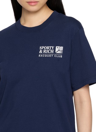  - SPORTY & RICH - Promo Print T-Shirt