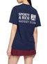 Back View - Click To Enlarge - SPORTY & RICH - Promo Print T-Shirt