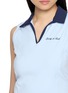  - SPORTY & RICH - Logo Print Sports Polo Vest