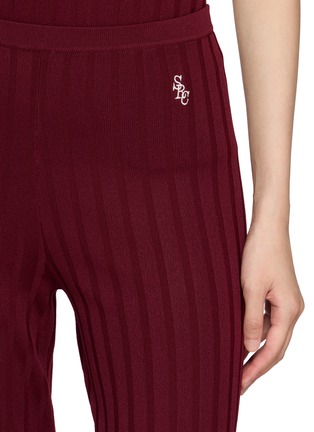  - SPORTY & RICH - Rib Knit Pants