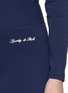  - SPORTY & RICH - Logo Print Biker Shorts