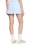 Back View - Click To Enlarge - SPORTY & RICH - Logo Print Contrast Piping Court Skirt