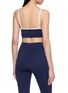 Back View - Click To Enlarge - SPORTY & RICH - Signature Logo Athletic Bra