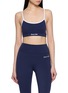 SPORTY & RICH Signature Logo Athletic Bra