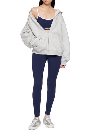 Figure View - Click To Enlarge - SPORTY & RICH - Signature Logo Athletic Bra