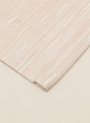 Detail View - Click To Enlarge - FRETTE - Stardust Jacquard King Size Duvet Cover Set — Misty Blush