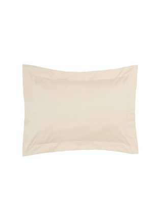 Detail View - Click To Enlarge - FRETTE - Stardust Jacquard Euro Sham — Misty Blush