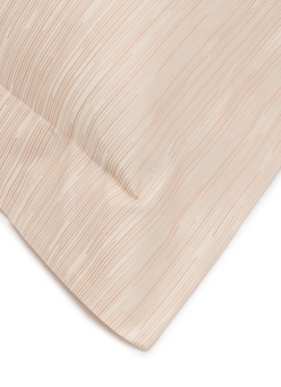 Detail View - Click To Enlarge - FRETTE - Stardust Jacquard Euro Sham — Misty Blush