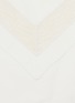 Detail View - Click To Enlarge - FRETTE - Balance Lace Queen Size Duvet Cover Set — Milk