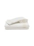 FRETTE Balance Lace Queen Size Duvet Cover Set — Milk