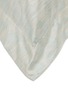 Detail View - Click To Enlarge - FRETTE - Luxury Sway Jacquard Square Pillow Cover — Milk Sea Foam