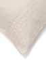 Detail View - Click To Enlarge - FRETTE - Lush Ajour Pillowcase — Greige