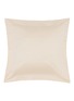 Detail View - Click To Enlarge - FRETTE - Stardust Jacquard Euro Sham — Misty Blush