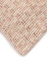 Detail View - Click To Enlarge - FRETTE - Tweed Cushion Cover — Misty Blush
