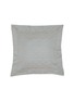 FRETTE Stardust Jacquard Euro Sham — Dusty Grey/Golden Beige