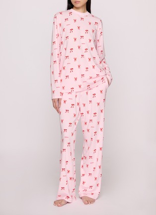 Figure View - Click To Enlarge - SKIMS - Boyfriend Long Sleeve And Pant Set