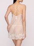 Back View - Click To Enlarge - SKIMS - SKIMS Romance Lace Mini Slip Dress