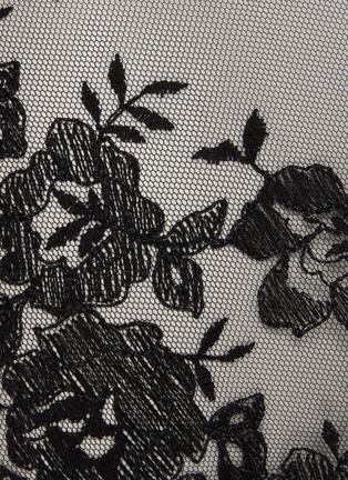  - SKIMS - Embroidered Lingerie Crotchless String Bikini Brief