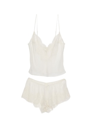 Main View - Click To Enlarge Main View - Click To Enlarge - SKIMS - SKIMS Romance Lace Cami And Shorts Set