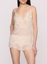 Figure View - Click To Enlarge - SKIMS - SKIMS Romance Lace Cami And Shorts Set