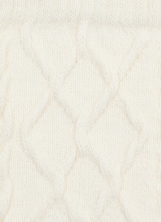 Detail View - Click To Enlarge - SKIMS - Cosy Light Cable Knit Leg Warmers