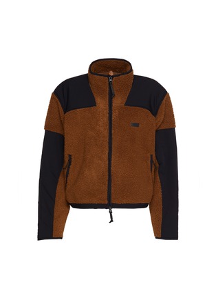 Main View - Click To Enlarge - SKIMS - Teddy Boxy Zip Up Jacket