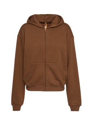 Main View - Click To Enlarge Main View - Click To Enlarge - SKIMS - Cotton Fleece Classic Zip Up Hoodie