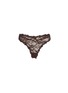 Main View - Click To Enlarge - SKIMS - Stretch Lace Dipped Thong