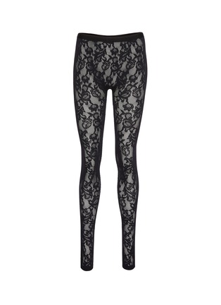 Main View - Click To Enlarge - SKIMS - Knit Lace Stirrup Leggings