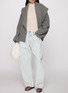 Back View - Click To Enlarge - SKIMS - Featherweight Cashmere Turtleneck