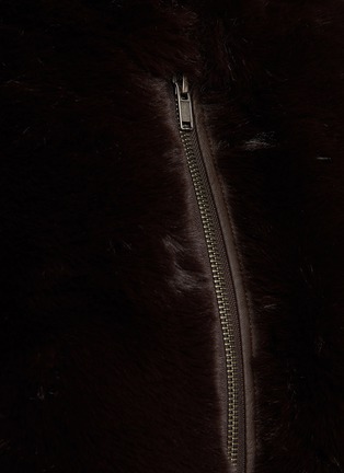  - SKIMS - Faux Fur Zip Up Jacket