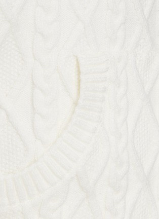  - SKIMS - Sweater Knit Shrunken Zip Up Hoodie