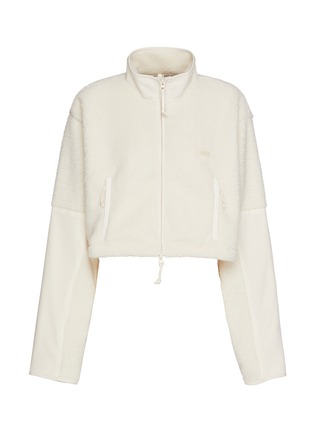 Main View - Click To Enlarge - SKIMS - Teddy Funnel Neck Cropped Jacket