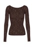 SKIMS Knit Lace Boatneck Top