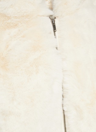  - SKIMS - Faux Fur Zip Up Jacket