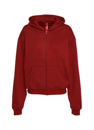 Main View - Click To Enlarge - SKIMS - Cotton Fleece Classic Zip Up Hoodie