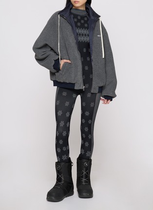 Back View - Click To Enlarge - SKIMS - First Layers Turtleneck Catsuit