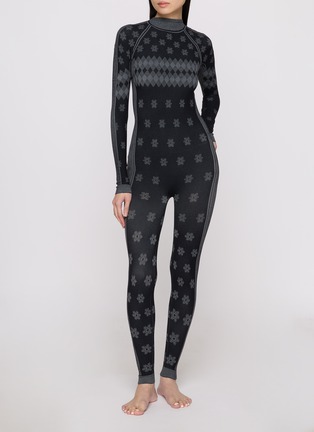 Figure View - Click To Enlarge - SKIMS - First Layers Turtleneck Catsuit